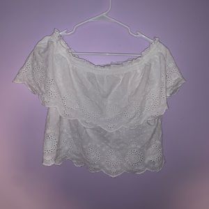 American Eagle off the shoulder top
